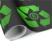 Gerecycelt Logo von Shirley Taylor Geschenkpapier (Rolleneckpunkt)