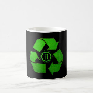 Gerecycelt Logo von Shirley Taylor Kaffeetasse