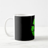 Gerecycelt Logo von Shirley Taylor Kaffeetasse (Links)