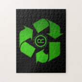 Gerecycelt Logo von Shirley Taylor Puzzle (Vertikal)