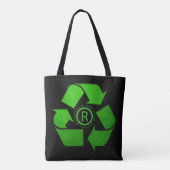 Gerecycelt Logo von Shirley Taylor Tasche (Rückseite)