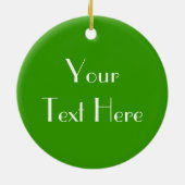 Gerecycelt Ornament (Hinten)