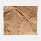 Gerecycelt Packpapier. Textur. Fleecedecke (Vorderseite (Horizontal))