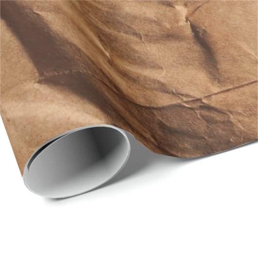Gerecycelt Packpapier. Textur. Geschenkpapier (Rolleneckpunkt)
