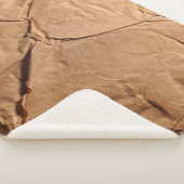 Gerecycelt Packpapier. Textur. Sherpadecke (3/4)