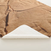 Gerecycelt Packpapier. Textur. Sherpadecke (3/4)