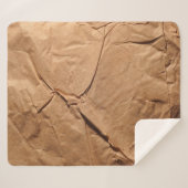 Gerecycelt Packpapier. Textur. Sherpadecke (Vorderseite (Horizontal))