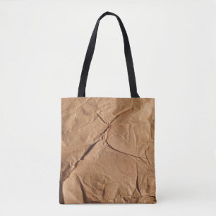 Gerecycelt Packpapier. Textur. Tasche