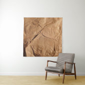 Gerecycelt Packpapier. Textur. Wandteppich (Beispiel)