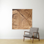 Gerecycelt Packpapier. Textur. Wandteppich (Beispiel (Horizontal))