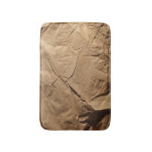 Gerecycelt Papier: Öko-freundliche Textur. Badematte (Vorderseite Vertikal)
