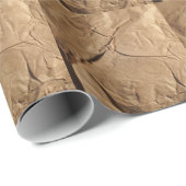 Gerecycelt Papier: Öko-freundliche Textur. Geschenkpapier (Rolleneckpunkt)