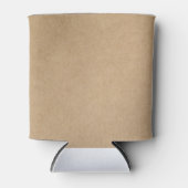 Gerecycelt Papierstruktur Dosenkühler (Vorderseite)