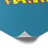 Gerecycelt, reduziert, wiederverwendet. poster (Ecke)