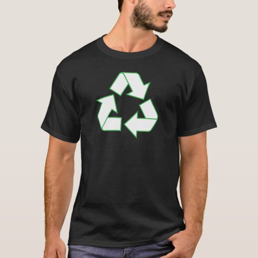 Gerecycelt T - Shirt (Vorderseite)