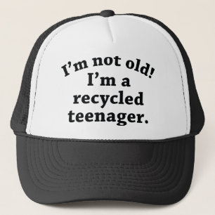 Gerecycelt Teenager Truckerkappe