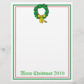 Gerecycelt Weihnachtspapier - Kamindesign (Vorderseite)