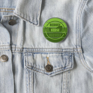Gerecycelt Wiederverwendung reduzieren Button