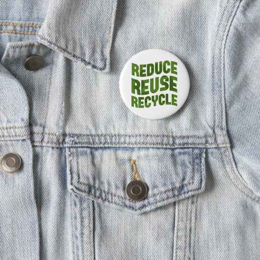 Gerecycelt Wiederverwendung reduzieren Button (Beispiel)