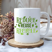 Gerecycelt Wiederverwendung reduzieren Kaffeetasse