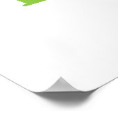 Gerecycelt Wiederverwendung reduzieren Poster (Ecke)