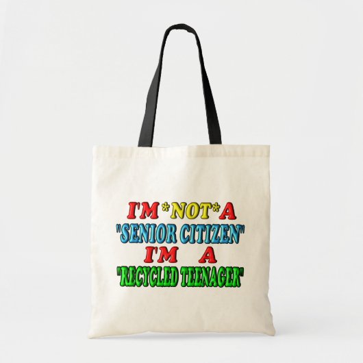 Gerecycelter Jugendlicher Tragetasche (Vorne)