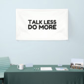 Gerede weniger tun mehr banner (Messeveranstaltung)