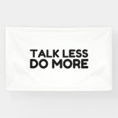 Gerede weniger tun mehr banner (Horizontal)