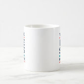 Gerede weniger tun mehr kaffeetasse (Mittel)