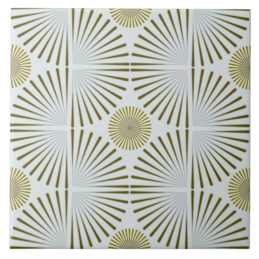 Geregelte Tribal Geometric Fliese (Vorderseite)