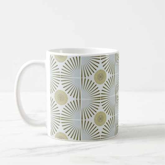 Geregelte Tribal Geometric Kaffeetasse (Links)