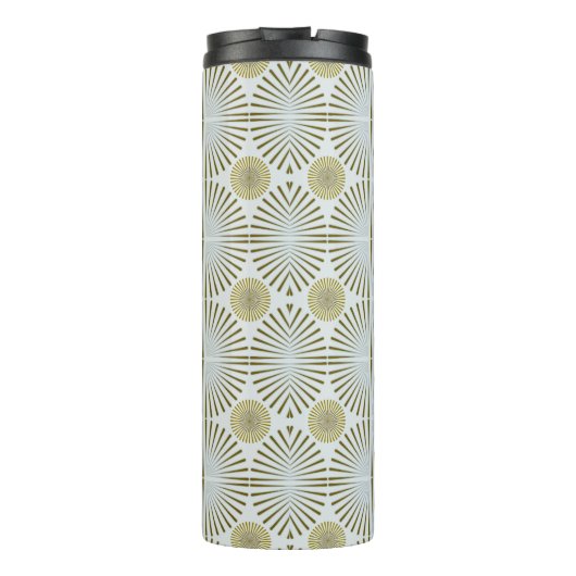 Geregelte Tribal Geometric Thermosbecher (Rückseite)