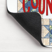 gereift mousepad (Ecke)