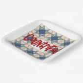 gereift pappteller (Gewinkelt)