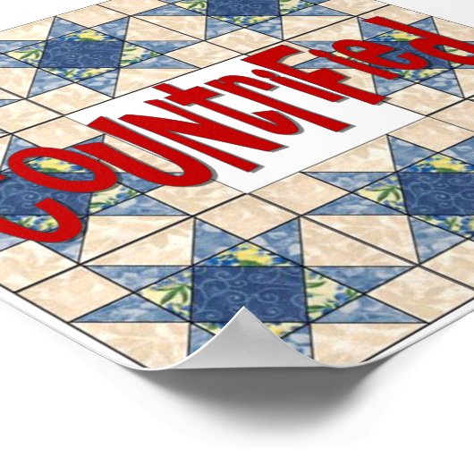 gereift poster (Ecke)