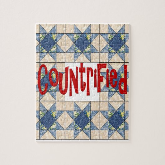 gereift puzzle (Vertikal)