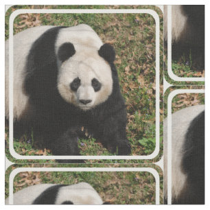Gereizter Panda-Bär Stoff