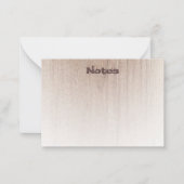 Gereizter Text Elegant Holz Look Moderne Vorlage (Vorderseite)