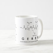Gerek-Peptidname-Tasse Kaffeetasse (VorderseiteRechts)