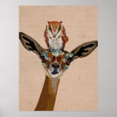 GERENUK & OWL POSTER (Vorne)