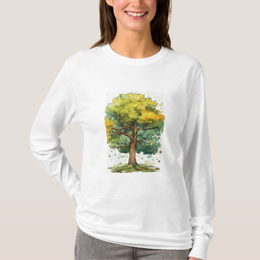 gerettet Baum T-Shirt (Vorderseite)