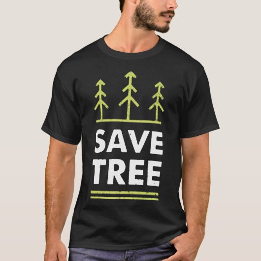 Gerettet Baum T-Shirt (Vorderseite)