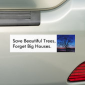 Gerettet Bäume Eichenholz Autoaufkleber (Auf Auto)