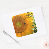 Gerettet Bienen - Aufkleber für Sauen (Umschlag)