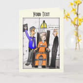 Gerettet Blassgelbe geklappte Grußkarte Karte (Gelbe Blume)