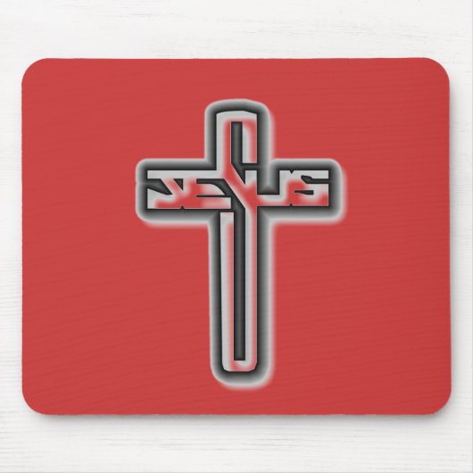 Gerettet durch AnmutMausunterlage Mousepad (Vorne)
