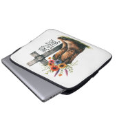 Gerettet durch diese Phantastische Anmut Laptopschutzhülle (Vorne Knopf)