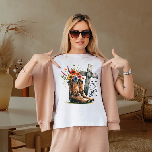 Gerettet durch diese phantastische Gnade T-Shirt