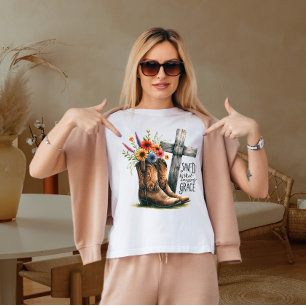 Gerettet durch diese wunderbare Gnade T-Shirt