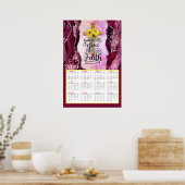 Gerettet durch Gnade durch Glauben 2025 Kalender Poster (Küche)